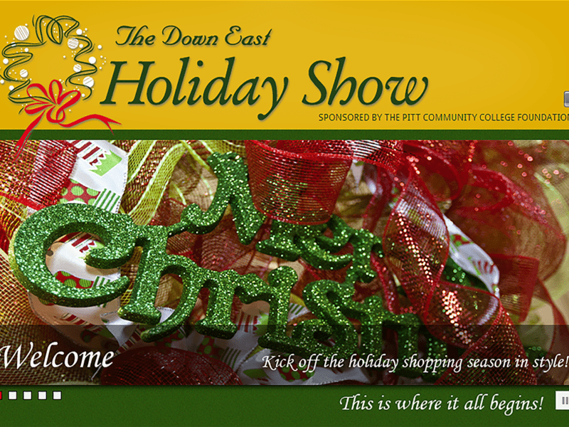 Web Design - Down East Holiday Show