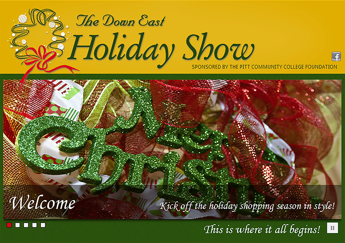 Web Design - Down East Holiday Show