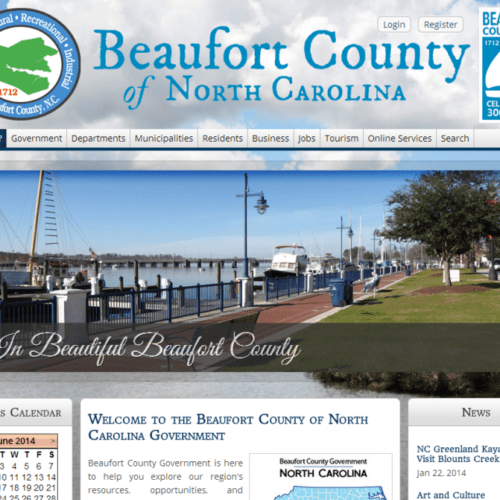 Web Design - Beaufort County Government