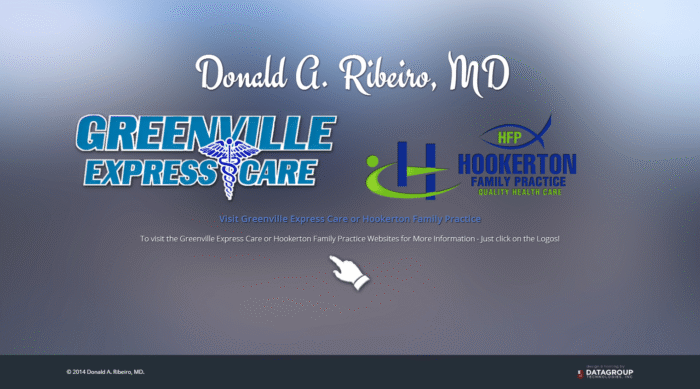 Web Design - Dr. Ribeiro, MD