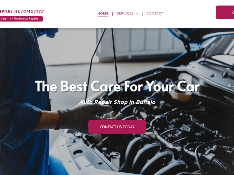 Web Design - American and Import Automotive-thumbnail