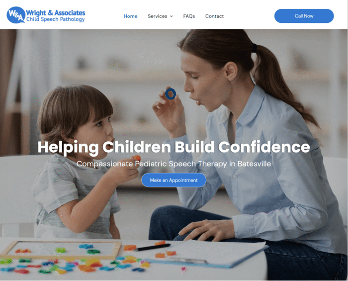 Web Design - Wright & Associates thumbnail