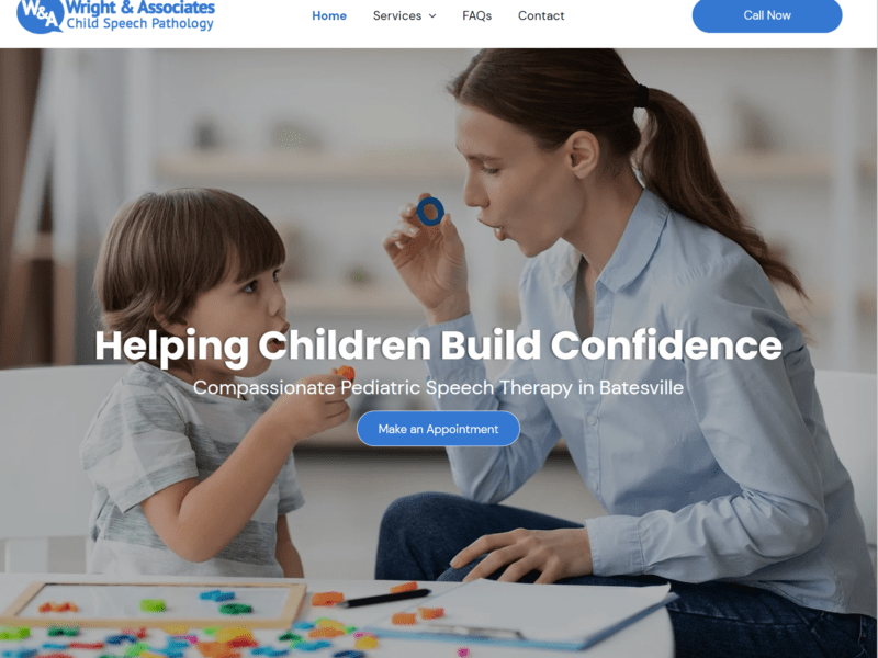Web Design - Wright & Associates thumbnail