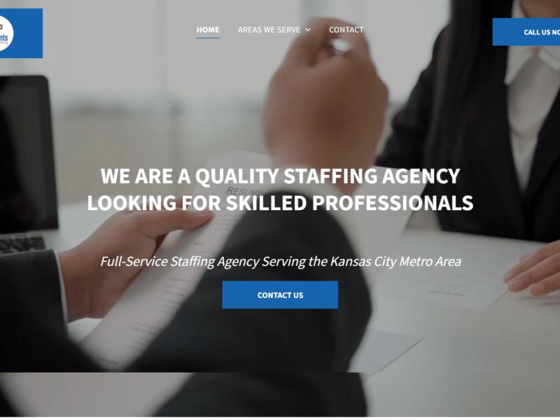 Web Design - Elements Staffing thumbnail