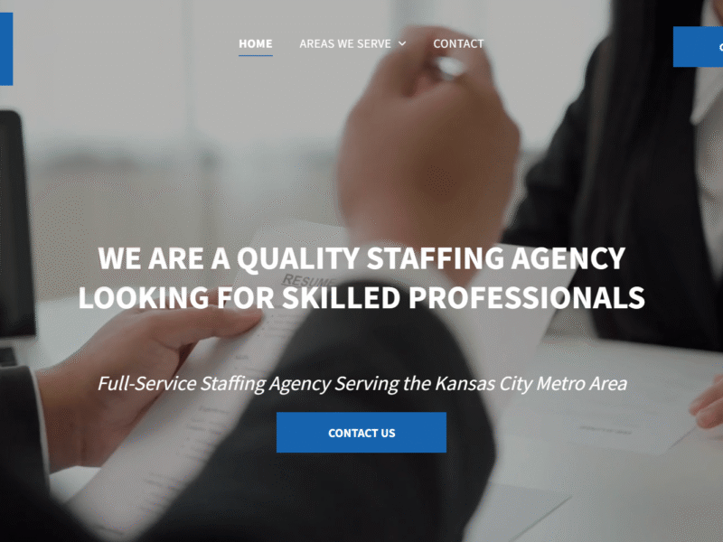 Web Design - Elements Staffing thumbnail