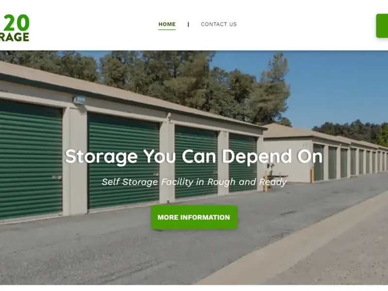 Web Design - Highway 20 Self Storage thumbnail