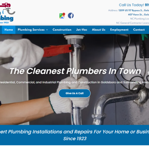 Signature Web Design - Keen Plumbing thumbnail