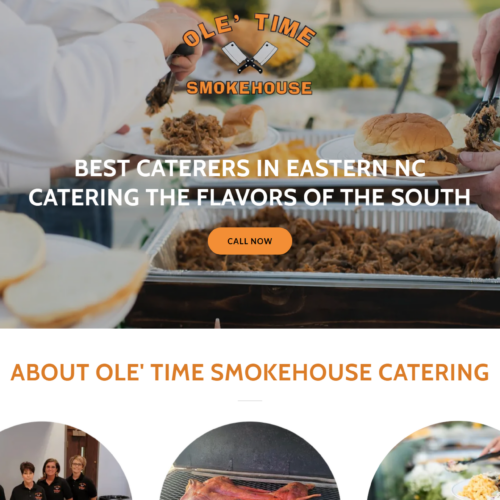 Signature Web Design - Ole' Time Smokehouse - thumbnail