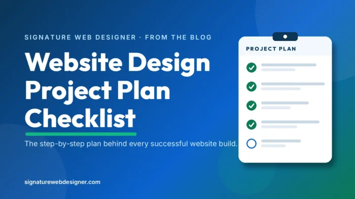 Website Design Project Plan Checklist
