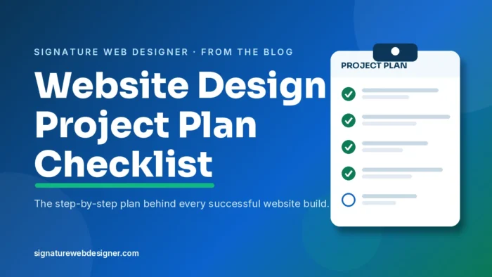 Website Design Project Plan Checklist