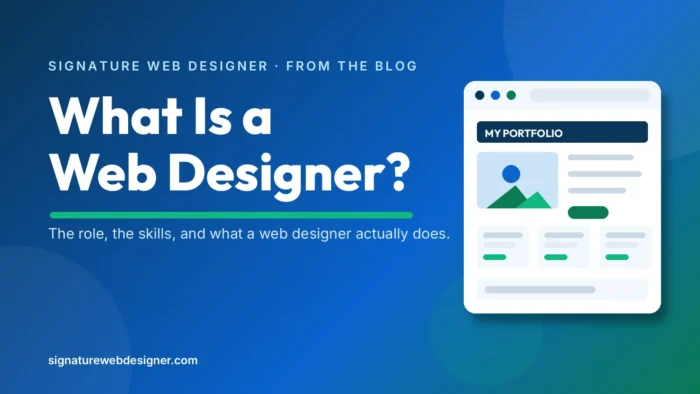 What is a Web Designer?