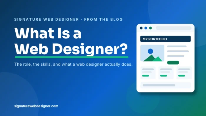 What is a Web Designer?